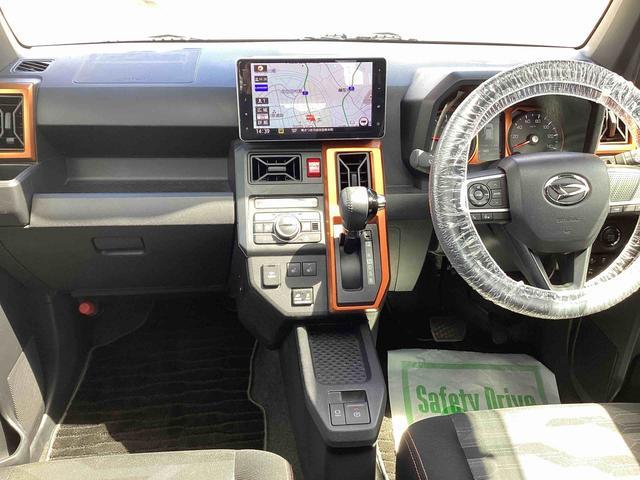 タフトＧインパネシフト　プッシュスタートスイッチ　電子カードキー　電動パーキングブレーキ　カーナビ　バックモニター　スタイリッシュガラスルーフ　レーンキープアシスト　　アルミホイール　衝突被害軽減Ｂ（鹿児島県）の中古車