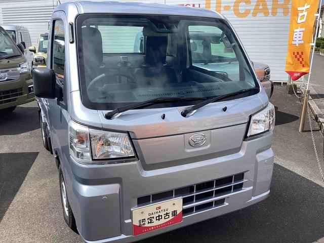 ハイゼットトラックスタンダードフロアＣＶＴ車　パートタイム４ＷＤ　マニュアルエアコン　　ＡＢＳ　パワステ　アイドリングストップ　車線逸脱警報　オートマチックハイビーム　衝突軽減ブレーキ（鹿児島県）の中古車