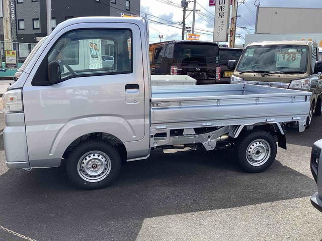 ハイゼットトラックスタンダードフロアＣＶＴ車　パートタイム４ＷＤ　マニュアルエアコン　　ＡＢＳ　パワステ　アイドリングストップ　車線逸脱警報　オートマチックハイビーム　衝突軽減ブレーキ（鹿児島県）の中古車