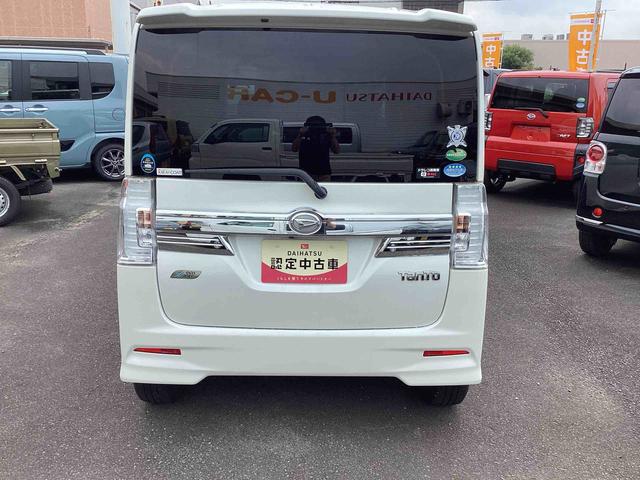 タントカスタムＲＳ　トップエディションＳＡタ−ボ　インパネシフト　プッシュスタートスイッチ　電子カードキー　ＡＢＳ　アルミホイール　カーナビゲーション　フォグランプ（鹿児島県）の中古車