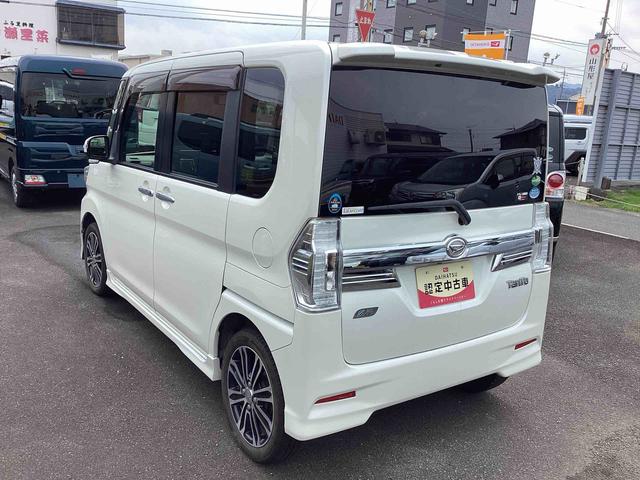 タントカスタムＲＳ　トップエディションＳＡタ−ボ　インパネシフト　プッシュスタートスイッチ　電子カードキー　ＡＢＳ　アルミホイール　カーナビゲーション　フォグランプ（鹿児島県）の中古車