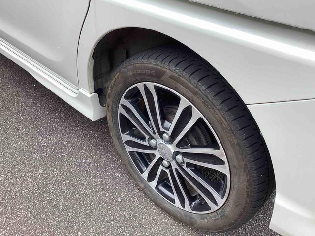 タントカスタムＲＳ　トップエディションＳＡタ−ボ　インパネシフト　プッシュスタートスイッチ　電子カードキー　ＡＢＳ　アルミホイール　カーナビゲーション　フォグランプ（鹿児島県）の中古車