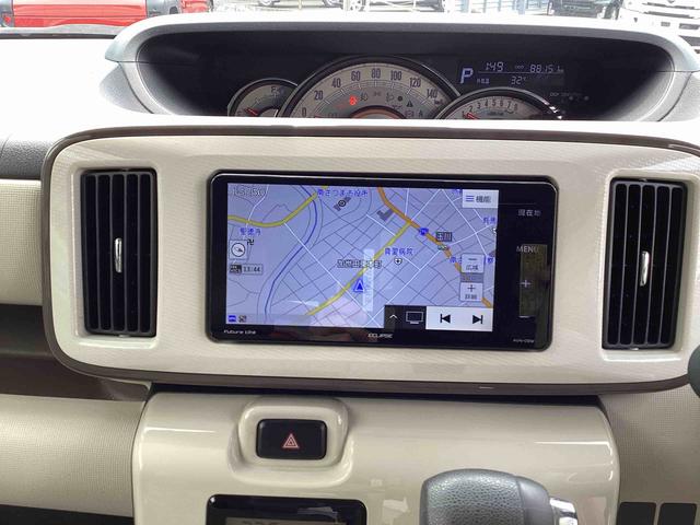 ムーヴキャンバスＧメイクアップ　ＳＡIIインパネシフト　プッシュスタートスイッチ　電子カードキー　衝突回避支援　ＡＢＳ　レーンアシスト　カーナビゲーション　両側スライドドア（鹿児島県）の中古車