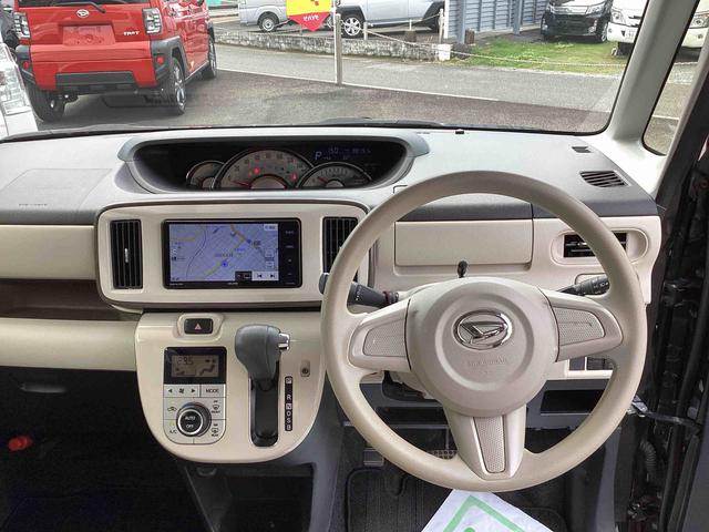 ムーヴキャンバスＧメイクアップ　ＳＡIIインパネシフト　プッシュスタートスイッチ　電子カードキー　衝突回避支援　ＡＢＳ　レーンアシスト　カーナビゲーション　両側スライドドア（鹿児島県）の中古車