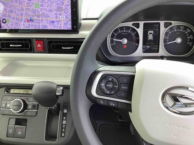 ムーヴキャンバスストライプスＧインパネシフト　プッシュスタートスイッチ　電子カードキー　電動パーキングブレーキ　カーナビ　ドラレコ　車線逸脱警報　オートハイビーム　両Ｐドア　エマージェンシーブレーキ　ＡＢＳ（鹿児島県）の中古車