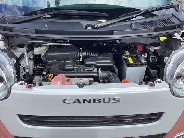 ムーヴキャンバスストライプスＧインパネシフト　プッシュスタートスイッチ　電子カードキー　電動パーキングブレーキ　カーナビ　ドラレコ　車線逸脱警報　オートハイビーム　両Ｐドア　エマージェンシーブレーキ　ＡＢＳ（鹿児島県）の中古車