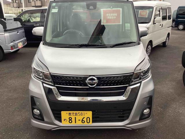 デイズルークスハイウェイスター Xターボタ−ボ車 インパネシフト カーナビ オートエアコン ABS アルミホイール 両側スライドドア(鹿児島県)の中古車