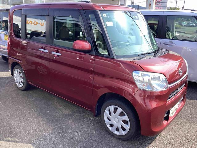 タントX SAIIIインパネシフト プッシュスタートスイッチ 電子カードキー カーナビ 車線逸脱警報 両側スライドドア ABS(鹿児島県)の中古車