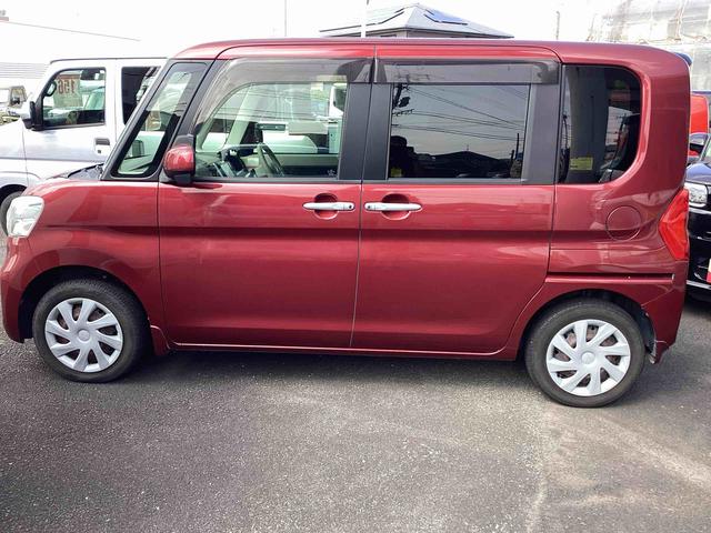 タントX SAIIIインパネシフト プッシュスタートスイッチ 電子カードキー カーナビ 車線逸脱警報 両側スライドドア ABS(鹿児島県)の中古車