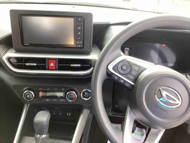 ロッキーＧフロアＣＶＴ車　プッシュスタートスイッチ　車線逸脱警告　誤発進抑制機能　ＡＢＳ　電子カードキー　カーナビドラレコ　アルミホイール（鹿児島県）の中古車