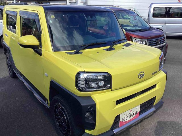 タフトＧターボターボエンジン　インパネシフト　プッシュスタートスイッチ　電子カードキー　シートヒーター　誤発進抑制装置　アルミホイール　ＡＢＳ　ガラスルーフ（鹿児島県）の中古車