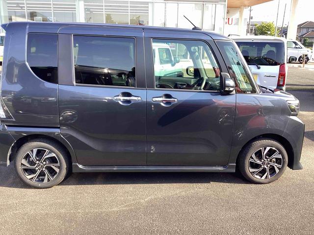 タントカスタムＸインパネシフト　プッシュスタートスイッチ　電子カードキー　電動パーキングブレーキ　シートヒーター　衝突軽減ブレーキ　車線逸脱防止　アルミホイール　ＡＢＳ（鹿児島県）の中古車