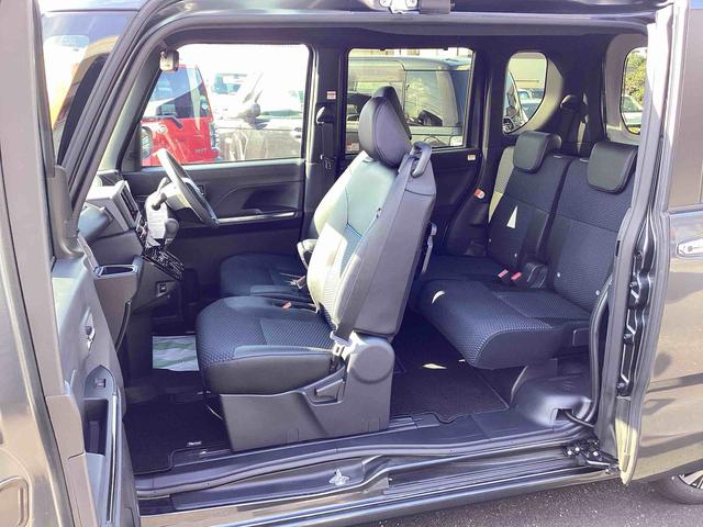 タントカスタムＸインパネシフト　プッシュスタートスイッチ　電子カードキー　電動パーキングブレーキ　シートヒーター　衝突軽減ブレーキ　車線逸脱防止　アルミホイール　ＡＢＳ（鹿児島県）の中古車