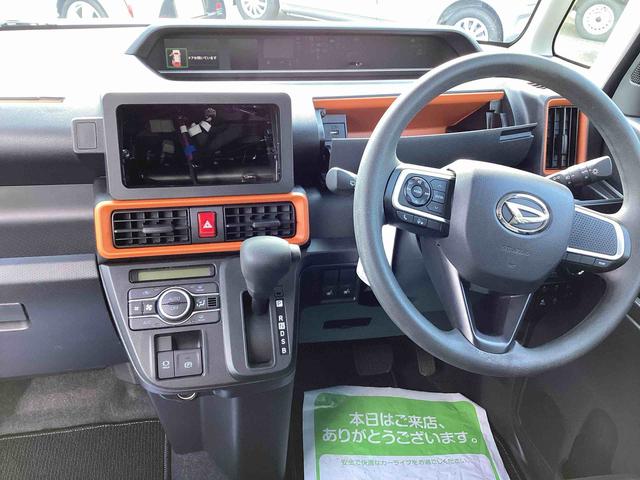 タントファンクロスインパネシフト　プッシュスタートスイッチ　電子カードキー　電動パーキングブレーキ　シートヒーター　衝突軽減システム　両側オートドア　レーンキープアシスト　ＡＢＳ　アルミホイール（鹿児島県）の中古車