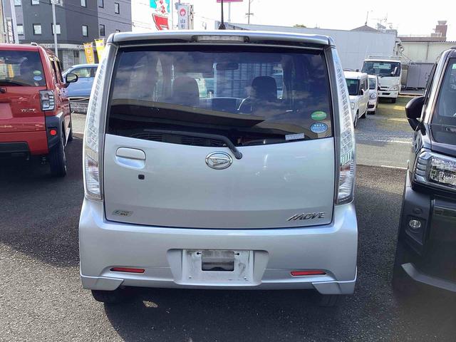 ムーヴカスタム X SAインパネシフト プッシュスタートスイッチ 電子カードキー CDプレーヤー アルミホイール エコアイドル オートエアコン(鹿児島県)の中古車