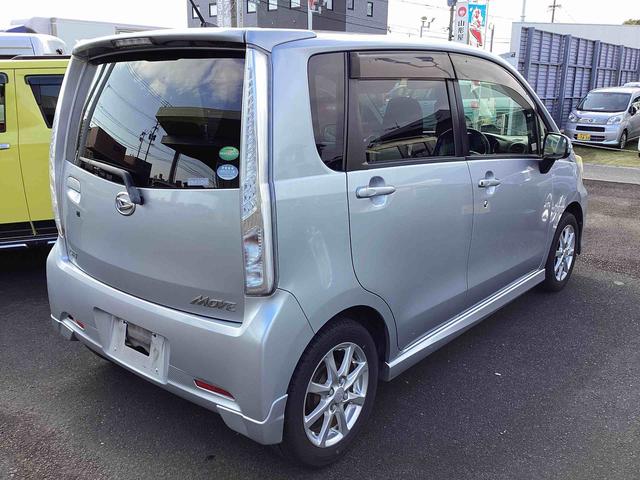 ムーヴカスタム X SAインパネシフト プッシュスタートスイッチ 電子カードキー CDプレーヤー アルミホイール エコアイドル オートエアコン(鹿児島県)の中古車
