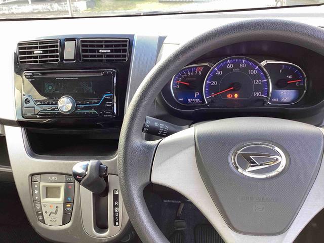 ムーヴカスタム X SAインパネシフト プッシュスタートスイッチ 電子カードキー CDプレーヤー アルミホイール エコアイドル オートエアコン(鹿児島県)の中古車