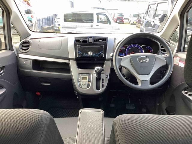 ムーヴカスタム X SAインパネシフト プッシュスタートスイッチ 電子カードキー CDプレーヤー アルミホイール エコアイドル オートエアコン(鹿児島県)の中古車