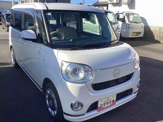 ムーヴキャンバスＧメイクアップ　ＳＡIIインパネシフト　プッシュスタートスイッチ　電子カードキー　カーナビ　両側自動スライドドア　衝突回避支援　ＡＢＳ　レーンアシスト（鹿児島県）の中古車