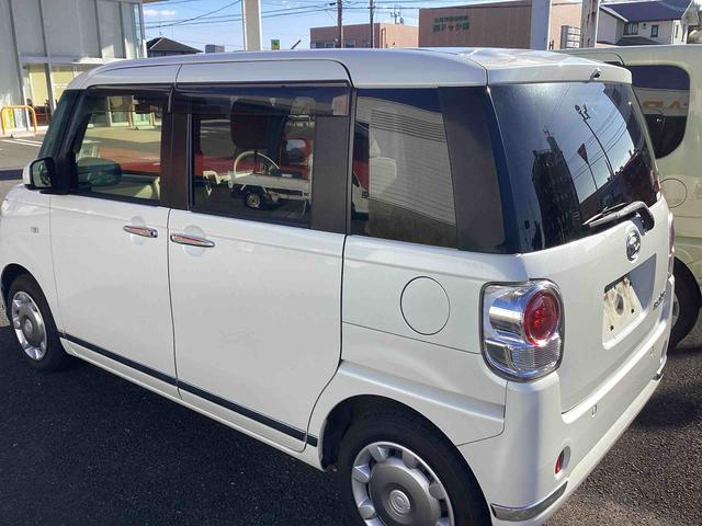 ムーヴキャンバスＧメイクアップ　ＳＡIIインパネシフト　プッシュスタートスイッチ　電子カードキー　カーナビ　両側自動スライドドア　衝突回避支援　ＡＢＳ　レーンアシスト（鹿児島県）の中古車