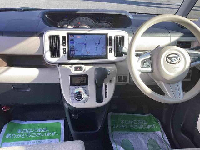 ムーヴキャンバスＧメイクアップ　ＳＡIIインパネシフト　プッシュスタートスイッチ　電子カードキー　カーナビ　両側自動スライドドア　衝突回避支援　ＡＢＳ　レーンアシスト（鹿児島県）の中古車