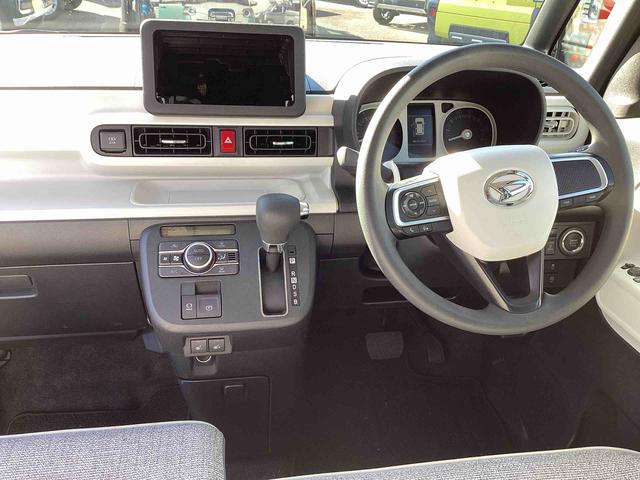 ムーヴキャンバスストライプスＧインパネシフト　プッシュスタートスイッチ　電子カードキー　電動パーキングブレーキ　車線逸脱警報　オートハイビーム　両側オートスライドドア　ＡＢＳ　エマージェンシーブレーキ（鹿児島県）の中古車