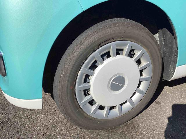 ムーヴキャンバスストライプスＧインパネシフト　プッシュスタートスイッチ　電子カードキー　電動パーキングブレーキ　車線逸脱警報　オートハイビーム　両側オートスライドドア　ＡＢＳ　エマージェンシーブレーキ（鹿児島県）の中古車