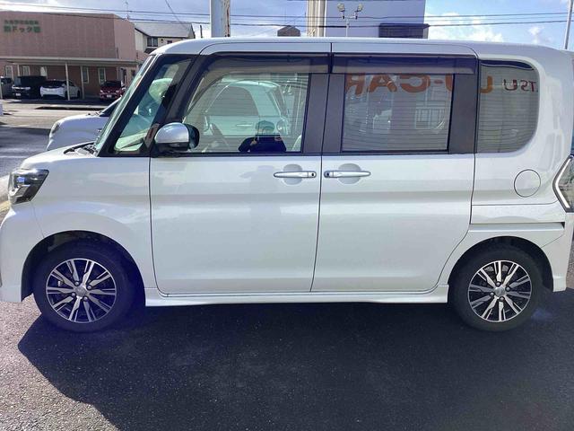 タントカスタムＸ　トップエディションＶＳ　ＳＡIIIインパネシフト　プッシュスタートスイッチ　電子カードキー　カーナビ　レーンアシスト　アルミホイール　ＡＢＳ　両側自動スライドドア　衝突軽減ブレーキ（鹿児島県）の中古車