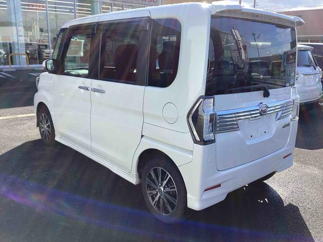 タントカスタムＸ　トップエディションＶＳ　ＳＡIIIインパネシフト　プッシュスタートスイッチ　電子カードキー　カーナビ　レーンアシスト　アルミホイール　ＡＢＳ　両側自動スライドドア　衝突軽減ブレーキ（鹿児島県）の中古車