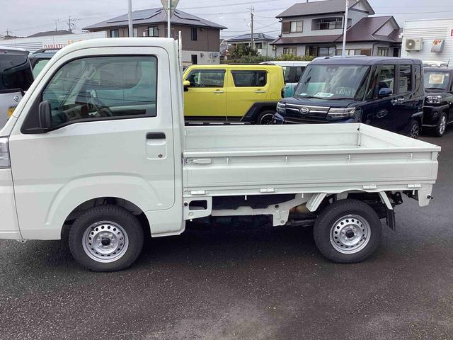 ハイゼットトラックスタンダード　農用スペシャル切り替え４ＷＤ　５ＭＴ車　車線逸脱警報装置　オートハイビーム　ダブルエアバッグ　ＡＢＳ　パワーステアリング　ブレーキサポート（鹿児島県）の中古車