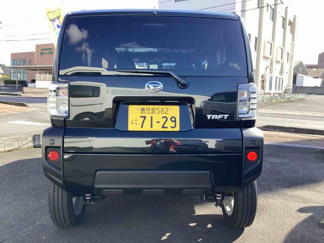 タフトGインパネシフト プッシュスタートスイッチ 電子カードキー 電動パーキングブレーキ ディスプレイオーディオ ガラスルーフ 車線逸脱防止 オートマチックハイビーム ABS アルミホイール(鹿児島県)の中古車