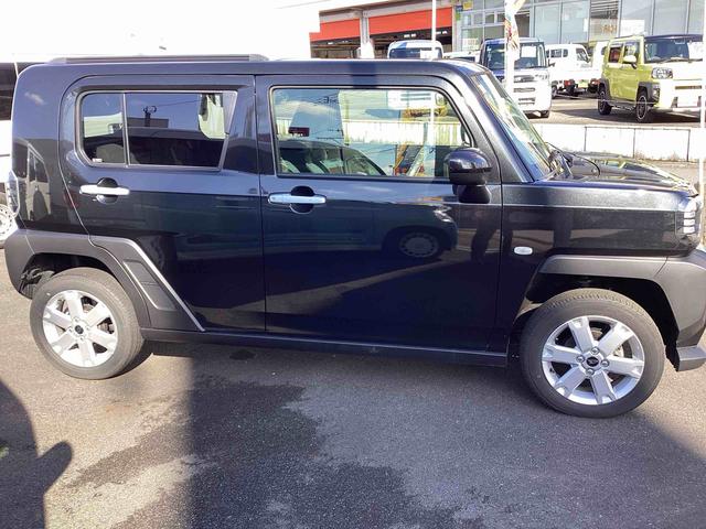 タフトGインパネシフト プッシュスタートスイッチ 電子カードキー 電動パーキングブレーキ ディスプレイオーディオ ガラスルーフ 車線逸脱防止 オートマチックハイビーム ABS アルミホイール(鹿児島県)の中古車