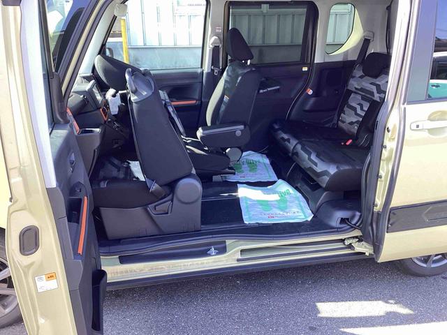 タントファンクロスインパネシフト プッシュスタートスイッチ 電子カードキー 電動パーキングブレーキ カーナビ レーンキープアシスト ハイビームアシスト 両側オートスライドドア アルミホイール ABS(鹿児島県)の中古車