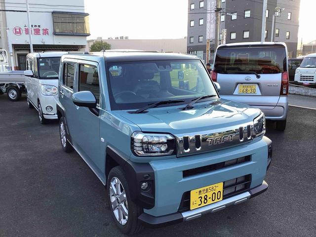 タフトG クロムベンチャーインパネシフト プッシュスタートスイッチ 電子カードキー シートヒーター ATハイビーム 車線逸脱警報装置 ABS アルミホイール ガラスルーフ(鹿児島県)の中古車