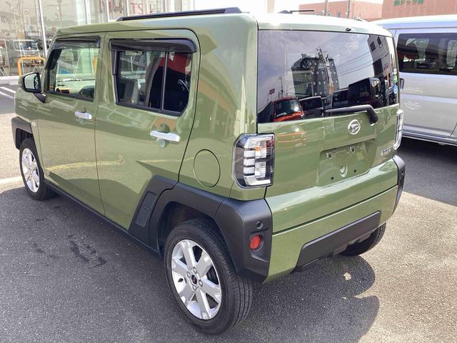 タフトＧインパネシフト　プッシュスタートスイッチ　電子カードキー　電動パーキングブレーキ　ムーンルーフ　車線逸脱防止　オートマチックハイビーム　ＡＢＳ　アルミホイール（鹿児島県）の中古車