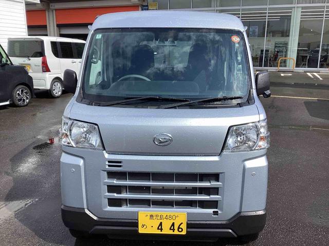 ハイゼットカーゴＤＸインパネシフト　運転席助手席エアバック　両側スライドドア　車線逸脱　衝突被害軽減システム　ＡＢＳ（鹿児島県）の中古車