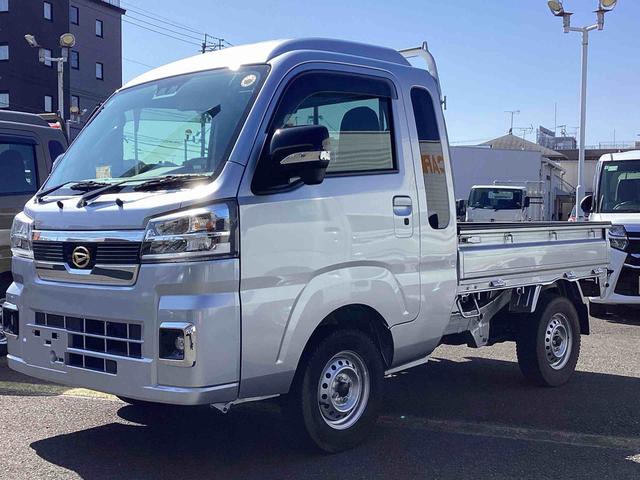 ハイゼットトラックジャンボエクストラインパネシフト（ＣＶＴ）　４ＷＤ車　プッシュスタートスイッチ　電子カードキー　前後誤発進抑制　衝突被害軽減システム　オートハイビーム　ＡＢＳ（鹿児島県）の中古車