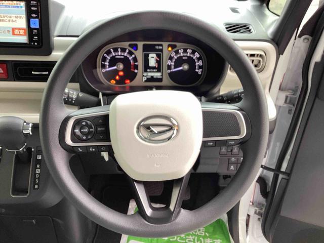 ムーヴキャンバスストライプスＧインパネシフト　プッシュスタートスイッチ　電子カードキー　電動パーキングブレーキ　衝突被害軽減　車線逸脱　オートハイビーム　両側パワースライドドア（鹿児島県）の中古車