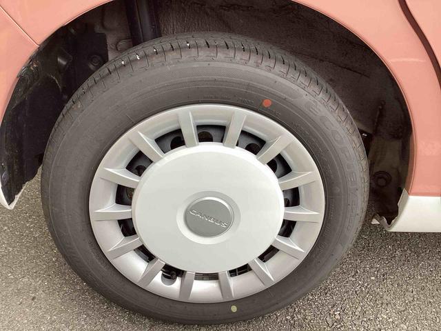 ムーヴキャンバスストライプスＧインパネシフト　プッシュスタートスイッチ　電子カードキー　電動パーキングブレーキ　衝突被害軽減　車線逸脱　オートハイビーム　両側パワースライドドア（鹿児島県）の中古車