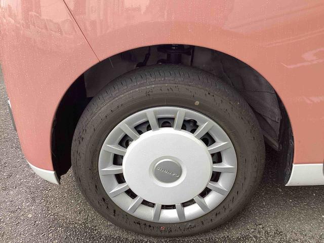 ムーヴキャンバスストライプスＧインパネシフト　プッシュスタートスイッチ　電子カードキー　電動パーキングブレーキ　衝突被害軽減　車線逸脱　オートハイビーム　両側パワースライドドア（鹿児島県）の中古車