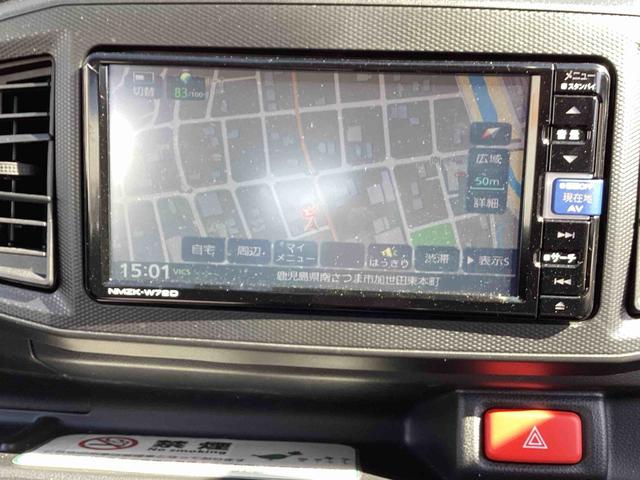 ミライースL SAIIIインパネシフト カーナビ ドラレコ 車線逸脱警報システム オートハイビーム ABS デュアルエアバッグ キーレスキー(鹿児島県)の中古車