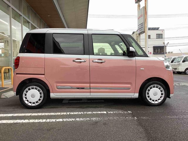 ムーヴキャンバスストライプスGインパネシフト プッシュスタートスイッチ 電子カードキー カーナビ 両側パワースライドドア 電動パーキングブレーキ 衝突被害軽減 オートハイビーム ABS(鹿児島県)の中古車