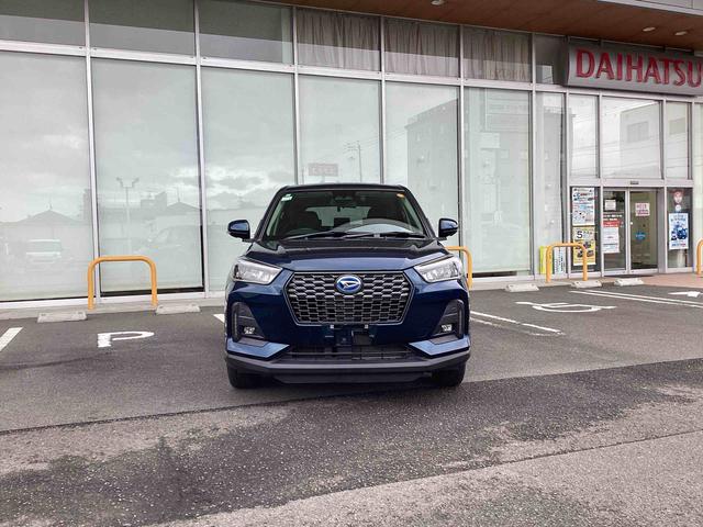 ロッキープレミアムＧ　ＨＥＶプッシュスタートスイッチ　電子カードキー　ディスプレイオーディオ　衝突被害軽減システム　レーンキープアシスト　アルミホイール　ＡＢＳ（鹿児島県）の中古車