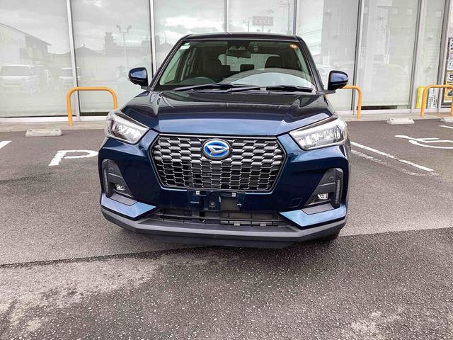 ロッキープレミアムＧ　ＨＥＶプッシュスタートスイッチ　電子カードキー　ディスプレイオーディオ　衝突被害軽減システム　レーンキープアシスト　アルミホイール　ＡＢＳ（鹿児島県）の中古車