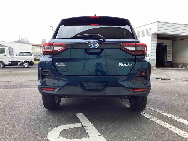 ロッキープレミアムＧ　ＨＥＶプッシュスタートスイッチ　電子カードキー　ディスプレイオーディオ　衝突被害軽減システム　レーンキープアシスト　アルミホイール　ＡＢＳ（鹿児島県）の中古車