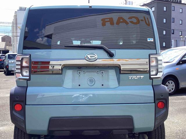タフトＧインパネシフト　プッシュスタートスイッチ　電子カードキー　電動パーキングブレーキ　車線逸脱防止　スタイリッシュガラスルーフ　オートマチックハイビーム　アルミホイール　ＡＢＳ（鹿児島県）の中古車