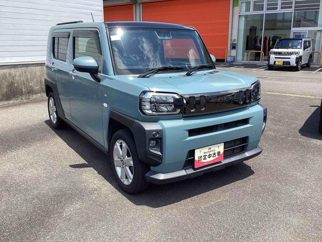タフトＧインパネシフト　プッシュスタートスイッチ　電子カードキー　電動パーキングブレーキ　車線逸脱防止　スタイリッシュガラスルーフ　オートマチックハイビーム　アルミホイール　ＡＢＳ（鹿児島県）の中古車