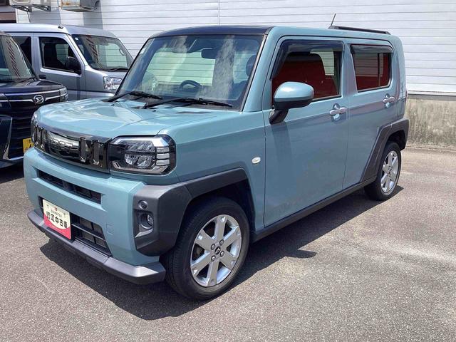 タフトＧインパネシフト　プッシュスタートスイッチ　電子カードキー　電動パーキングブレーキ　車線逸脱防止　スタイリッシュガラスルーフ　オートマチックハイビーム　アルミホイール　ＡＢＳ（鹿児島県）の中古車