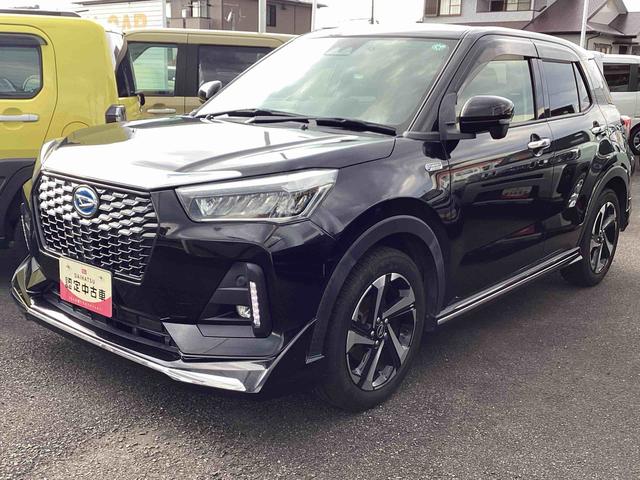ロッキープレミアムG HEVフロアCVT車 プッシュスタートスイッチ 電子カードキー カーナビ 衝突被害軽減システム レーンキープアシスト ABS アルミホイール(鹿児島県)の中古車