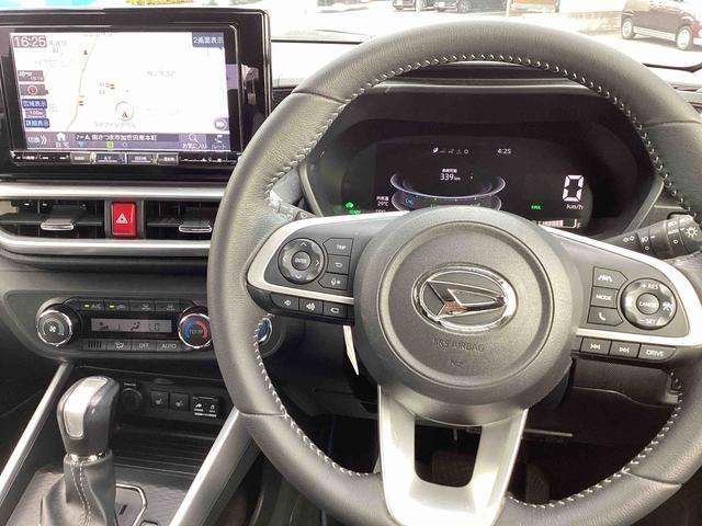 ロッキープレミアムG HEVフロアCVT車 プッシュスタートスイッチ 電子カードキー カーナビ 衝突被害軽減システム レーンキープアシスト ABS アルミホイール(鹿児島県)の中古車